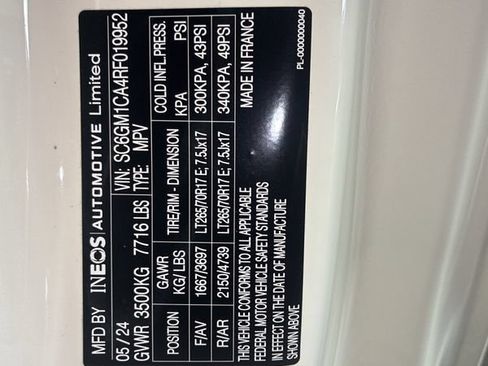 Used 2024 INEOS Grenadier AWD/4WD image 36