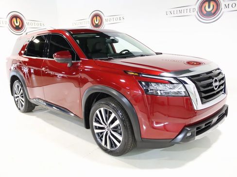 Used 2022 Nissan Pathfinder Platinum w/ Cargo Package image 75