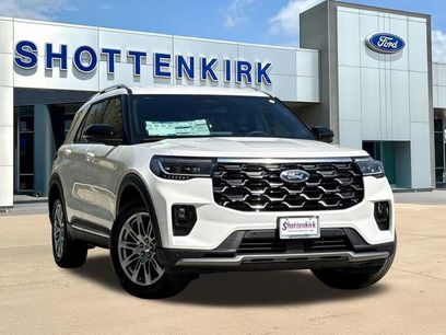 New 2026 Ford Explorer Platinum