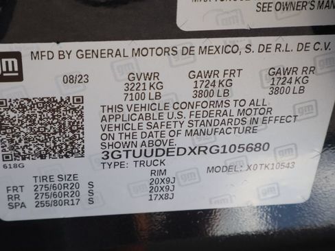 Certified 2024 GMC Sierra 1500 SLT w/ SLT Premium Plus Package AWD/4WD image 33