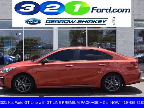 Used 2021 Kia Forte GT-Line w/ GT-Line Premium Package FWD image 2