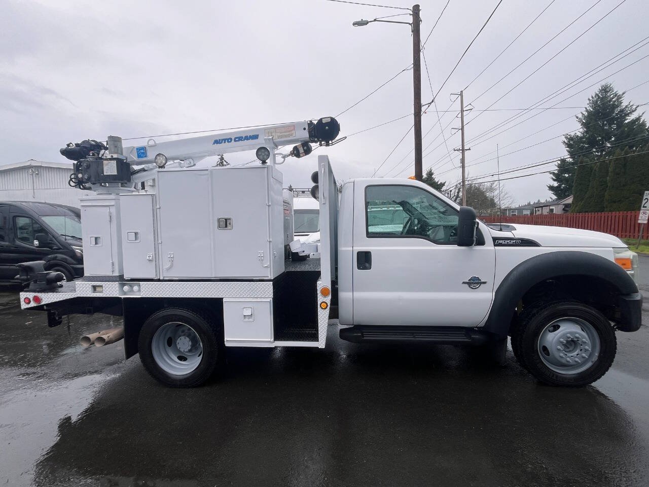 Used 2012 Ford F550 4x4 Regular Cab Super Duty w/ Payload Upgrade Pkg image 1