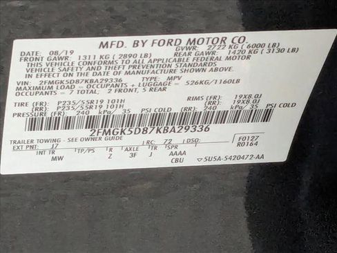 Used 2019 Ford Flex Limited image 27