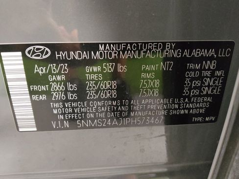 Used 2023 Hyundai Santa Fe SEL FWD image 33