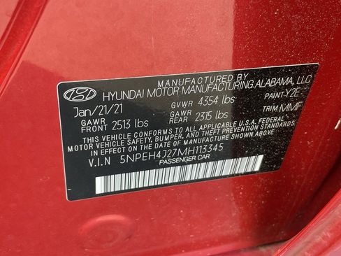 Used 2021 Hyundai Sonata Limited image 36