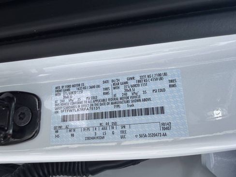 Used 2024 Ford F150 Platinum AWD/4WD image 20