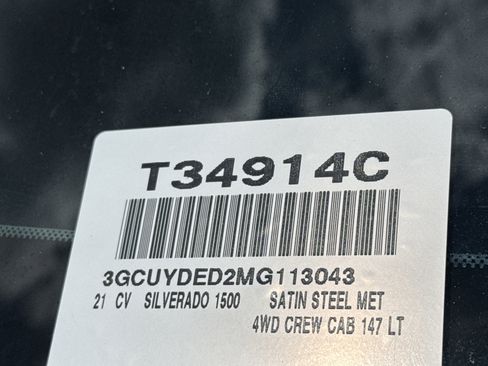 Used 2021 Chevrolet Silverado 1500 LT w/ Bed Protection Package AWD/4WD image 34