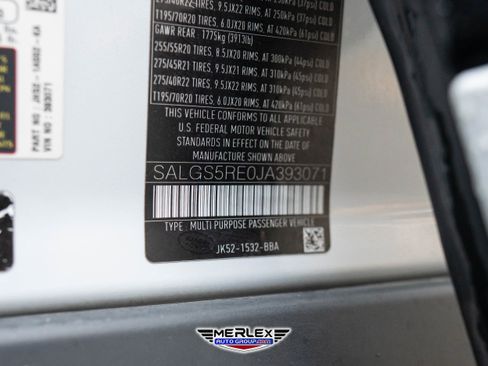 Used 2018 Land Rover Range Rover Long Wheelbase Supercharged image 51