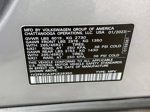 Used 2023 Volkswagen Atlas SEL Premium image 29