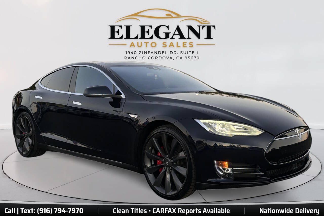 Used 2014 Tesla Model S P85D AWD/4WD image 3