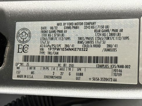 Used 2022 Ford F150 XLT w/ Trailer Tow Package AWD/4WD image 39