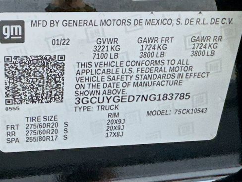 Used 2022 Chevrolet Silverado 1500 LTZ w/ LTZ Premium Package AWD/4WD image 37