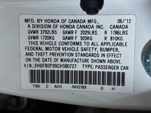 Used 2012 Honda Civic EX-L image 31