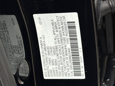 Used 2024 Honda Civic Sport image 30