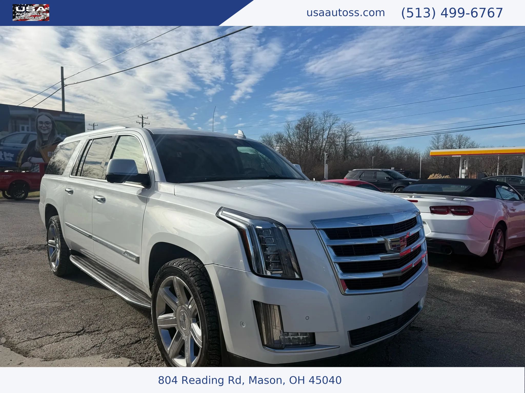 Used 2017 Cadillac Escalade ESV Luxury AWD/4WD image 1