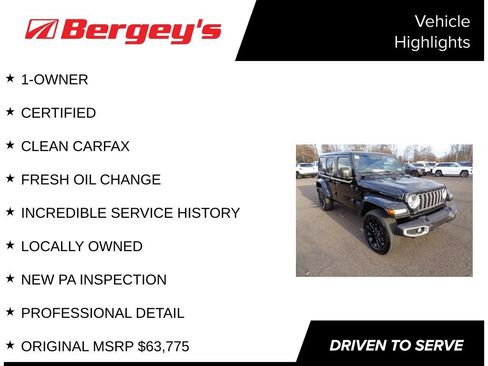 Certified 2025 Jeep Wrangler Unlimited Sahara w/ Safety Group image 5