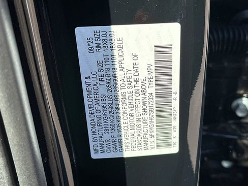 New 2025 Honda Pilot TrailSport image 35