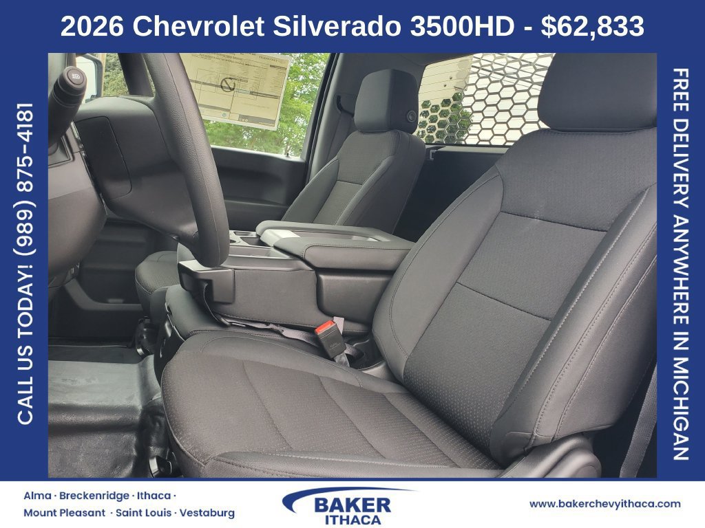 New 2026 Chevrolet Silverado 3500 W/T w/ WT Convenience Package AWD/4WD image 8