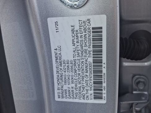 Used 2025 Honda Accord SE image 3