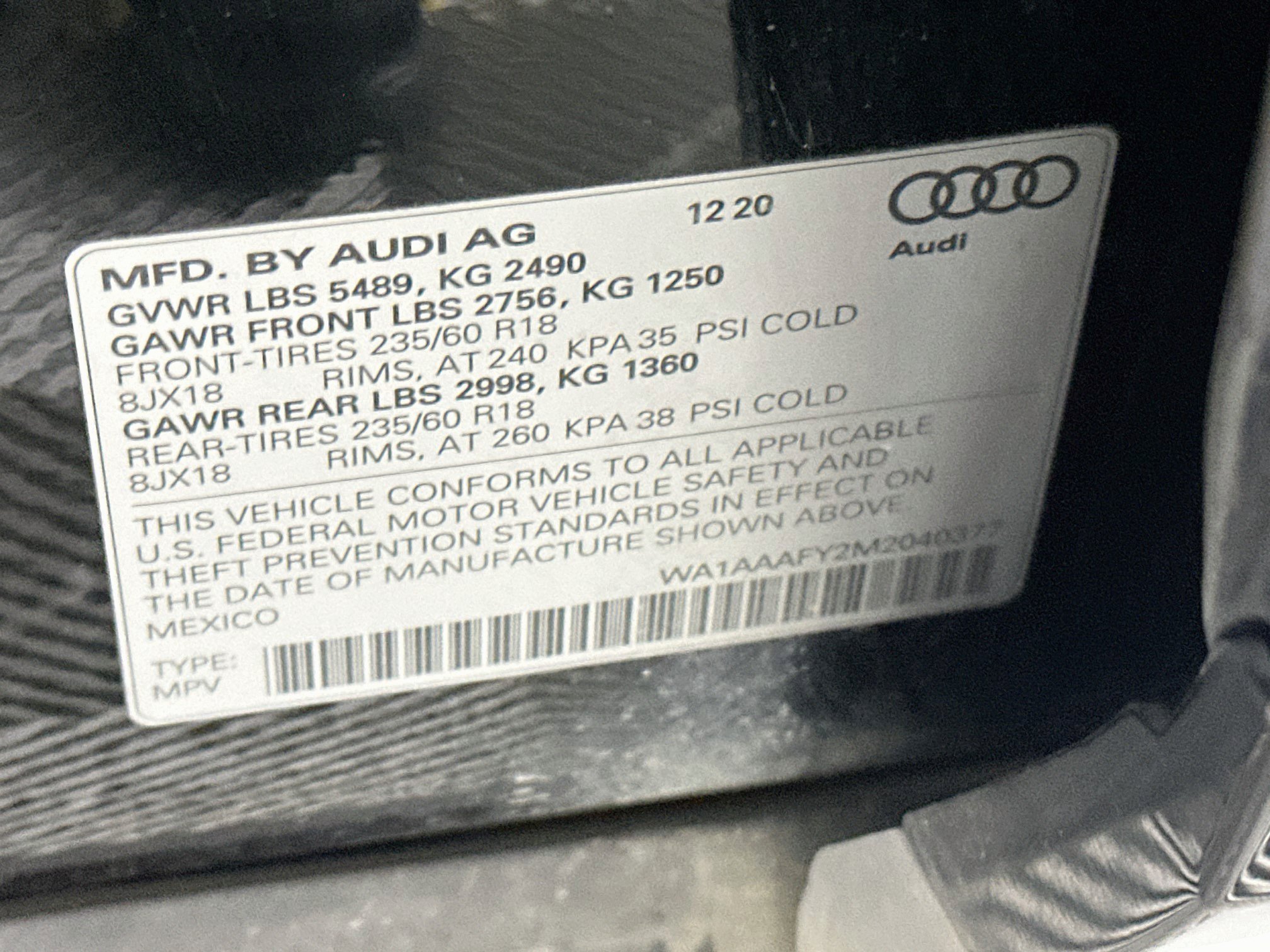 Used 2021 Audi Q5 2.0T Premium w/ Convenience Package AWD/4WD image 12