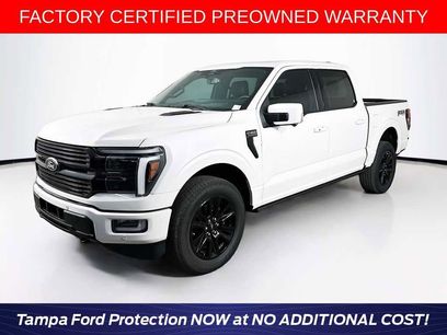 Certified 2025 Ford F150 Platinum w/ Equipment Group 702A High