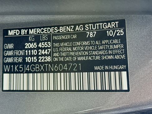 New 2026 Mercedes-Benz CLA 250 image 24