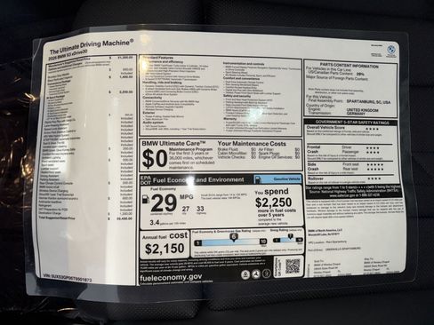 New 2026 BMW X3 xDrive30i w/ M Sport Package AWD/4WD image 26