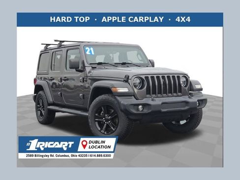 Used 2021 Jeep Wrangler Unlimited Sport AWD/4WD image 1