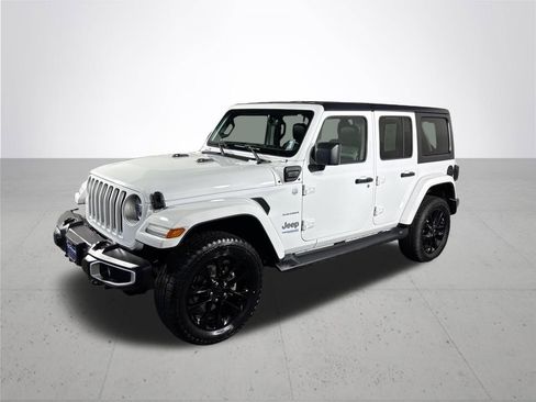 Used 2021 Jeep Wrangler Unlimited Sahara AWD/4WD image 2