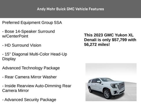 Used 2023 GMC Yukon XL Denali image 20