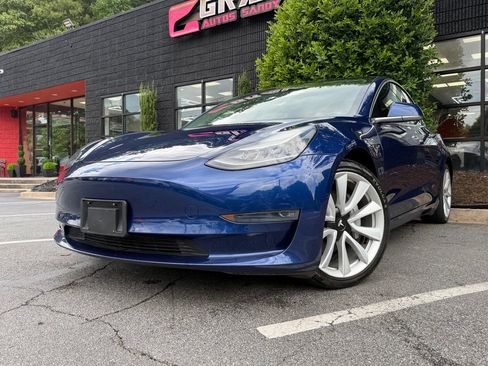 Used 2018 Tesla Model 3 Long Range AWD/4WD image 2
