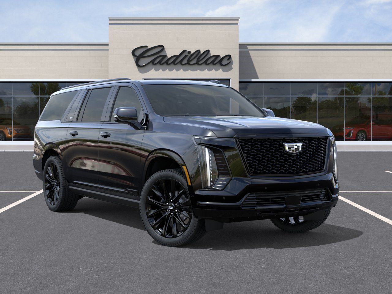 New 2026 Cadillac Escalade ESV Platinum Sport w/ LPO, ONYX Package AWD/4WD image 7