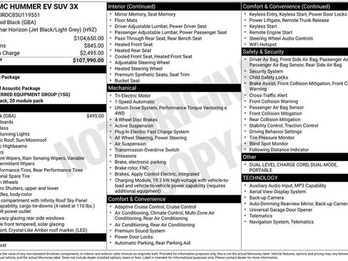 Used 2025 GMC Hummer EV 3X AWD/4WD image 3