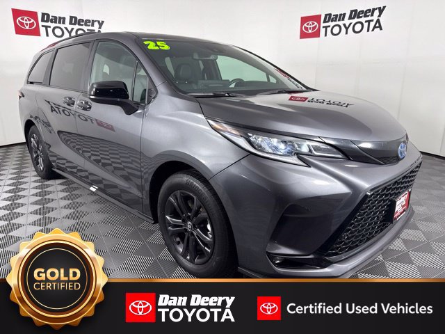 Certified 2025 Toyota Sienna XSE w/ XSE Plus Package AWD/4WD image 1