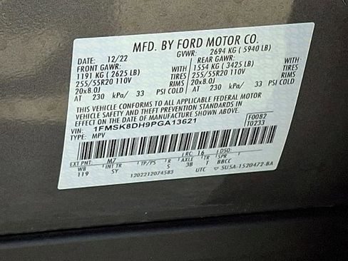 Certified 2023 Ford Explorer XLT w/ Equipment Group 202A image 26