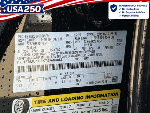 New 2026 Ford Expedition Active RWD image 25