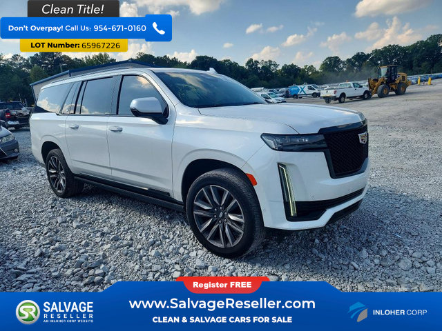 Used 2021 Cadillac Escalade ESV Sport w/ Driver Assist Tech Package AWD/4WD image 5