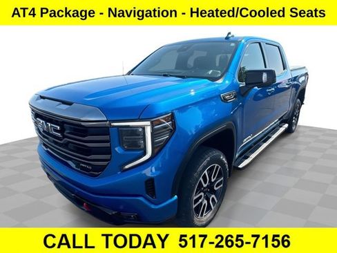 Certified 2023 GMC Sierra 1500 AT4 w/ AT4 Preferred Package AWD/4WD image 1