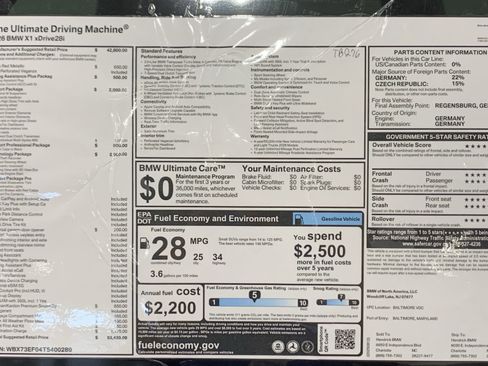 Used 2026 BMW X1 xDrive28i w/ Technology Package image 31