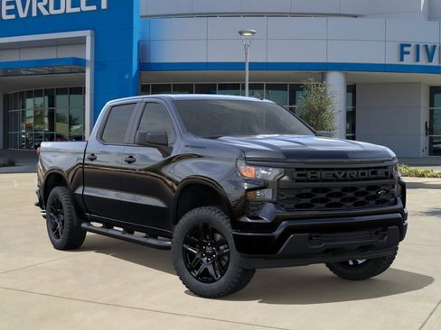 New 2026 Chevrolet Silverado 1500 Custom w/ Turbomax Blackout Package AWD/4WD image 7