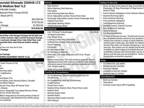 Used 2024 Chevrolet Silverado 2500 LTZ AWD/4WD image 51