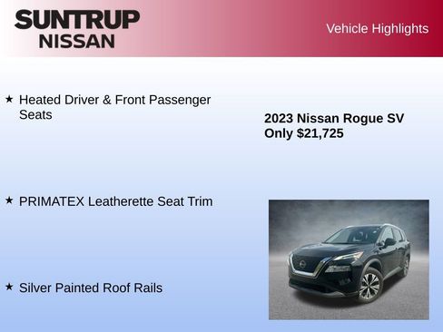 Used 2023 Nissan Rogue SV w/ SV Premium Package image 23