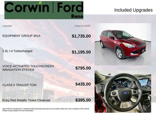 Used 2016 Ford Escape Titanium w/ Equipment Group 301A AWD/4WD image 3