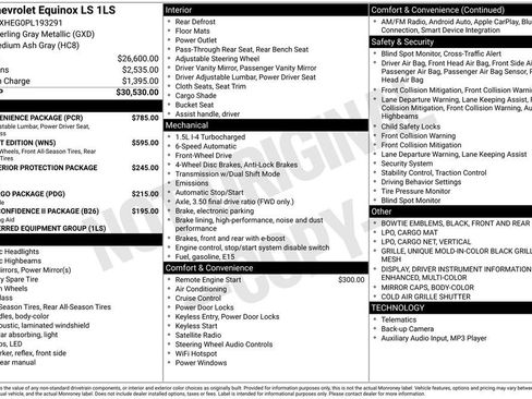 Used 2023 Chevrolet Equinox LS w/ LS Convenience Package image 10