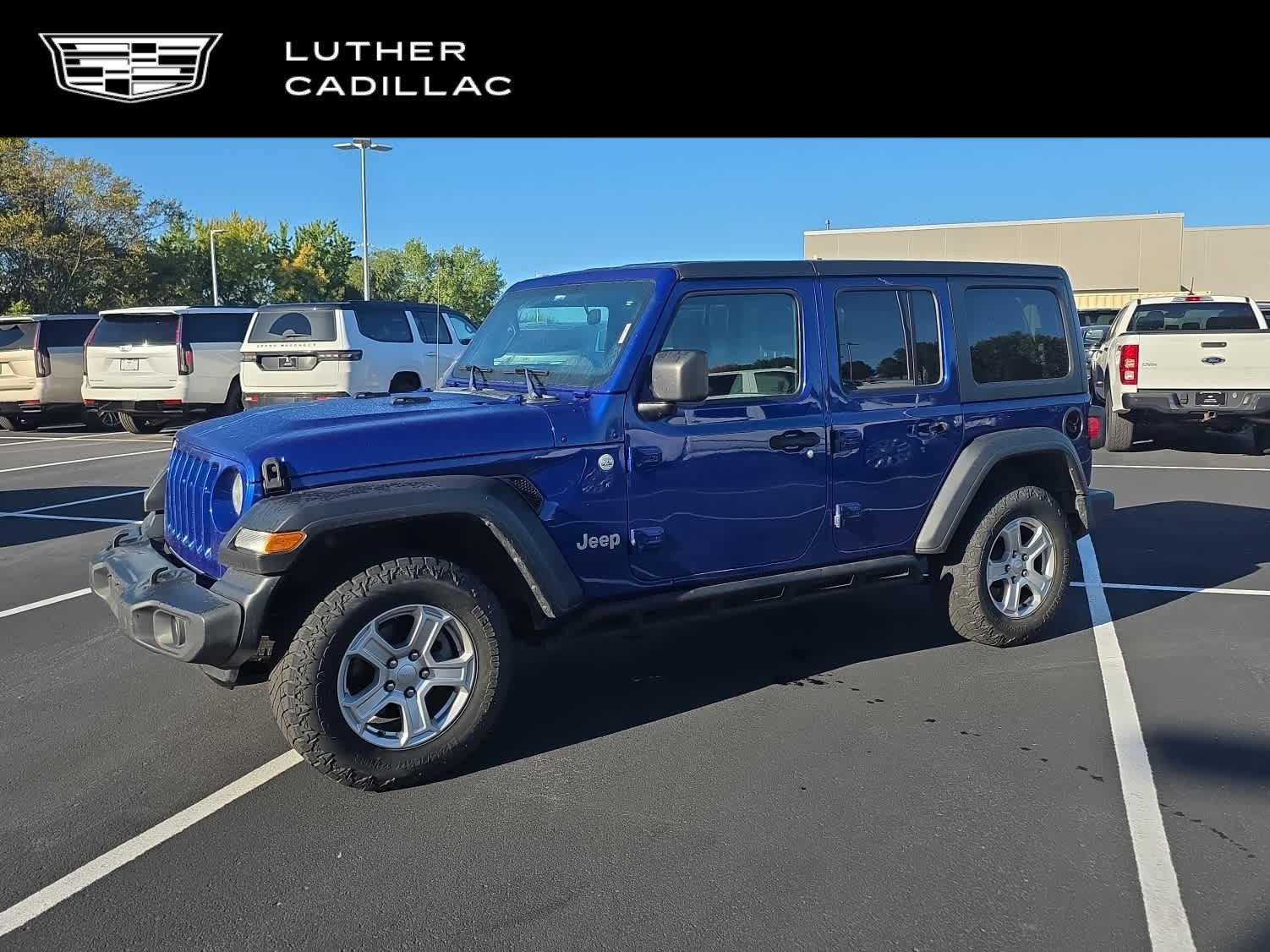 Used 2019 Jeep Wrangler Unlimited Sport S AWD/4WD image 1