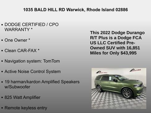 Used 2022 Dodge Durango R/T w/ Tow 'N Go Package image 34
