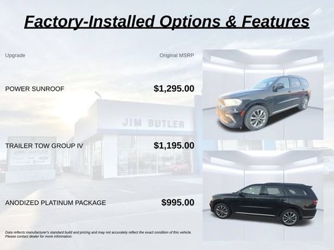 Used 2022 Dodge Durango SXT w/ Trailer Tow Group IV AWD/4WD image 2