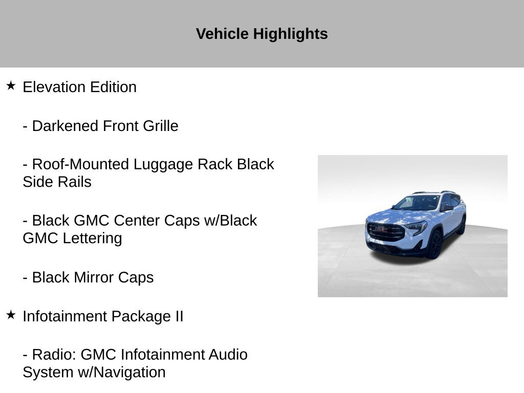 Used 2021 GMC Terrain SLT w/ Infotainment Package II AWD/4WD image 14