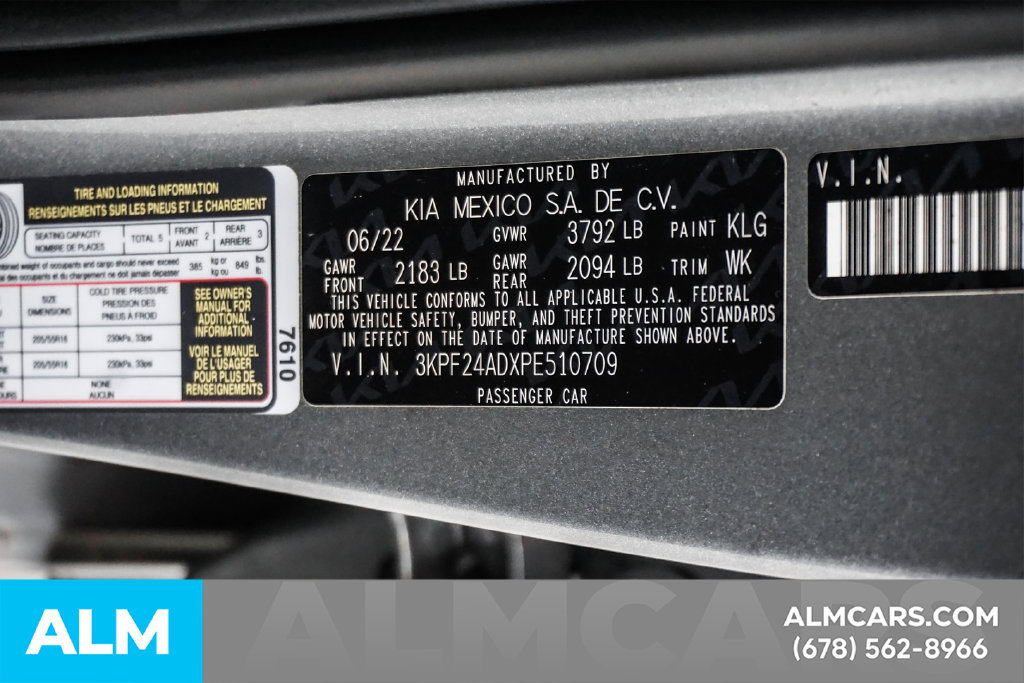 Used 2023 Kia Forte LXS w/ LXS Technology Package FWD image 49