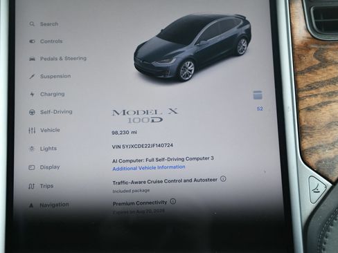 Used 2018 Tesla Model X 100D AWD/4WD image 20